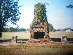 Chimney Remains from Aliceville POW Camp